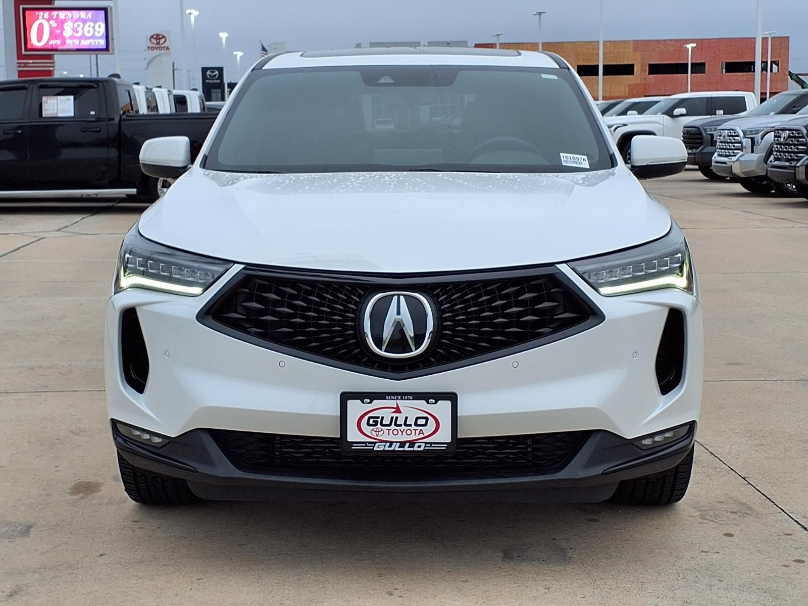2023 Acura RDX A-Spec Package White at AutoSavvy Houston Southwest