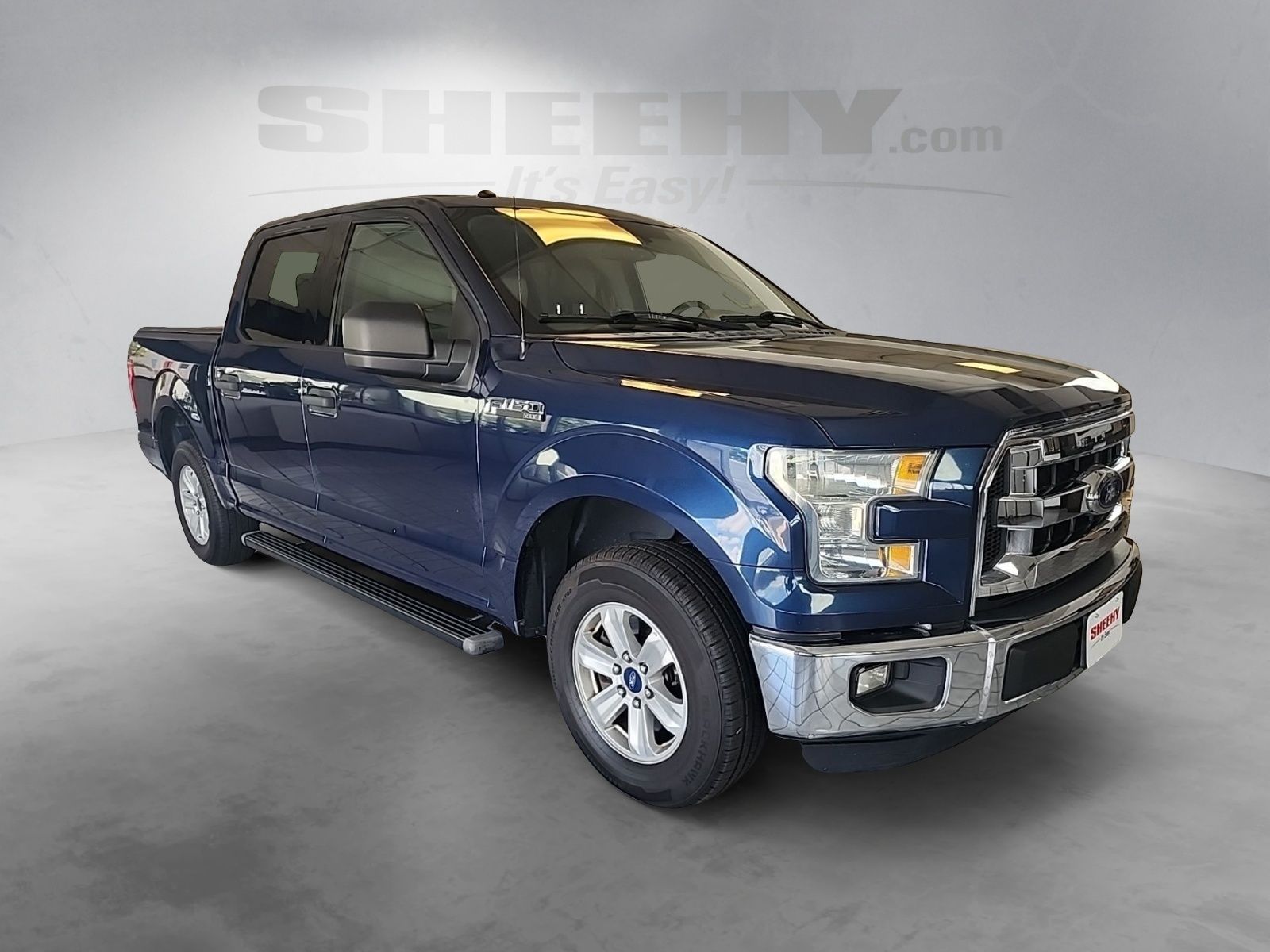 Used 2016 Blue Jeans Metallic Ford XLT image 2