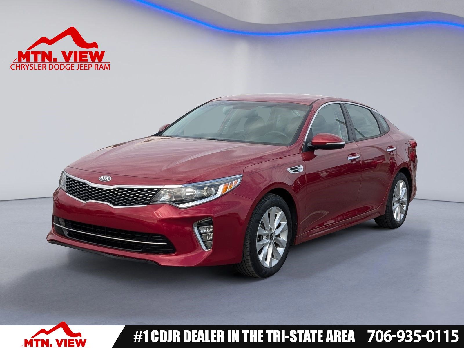 Remington Red Metallic 2018 Kia Optima S Sedan Front-Wheel Drive 6-Speed Automatic