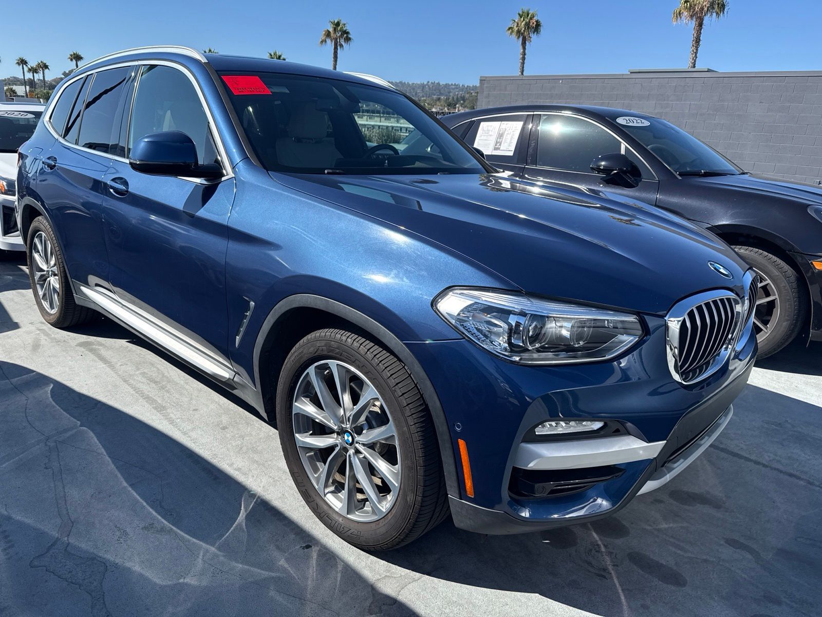 Blue Metallic 2018 BMW X3 SUV / Crossover All-Wheel Drive 8-Speed Automatic