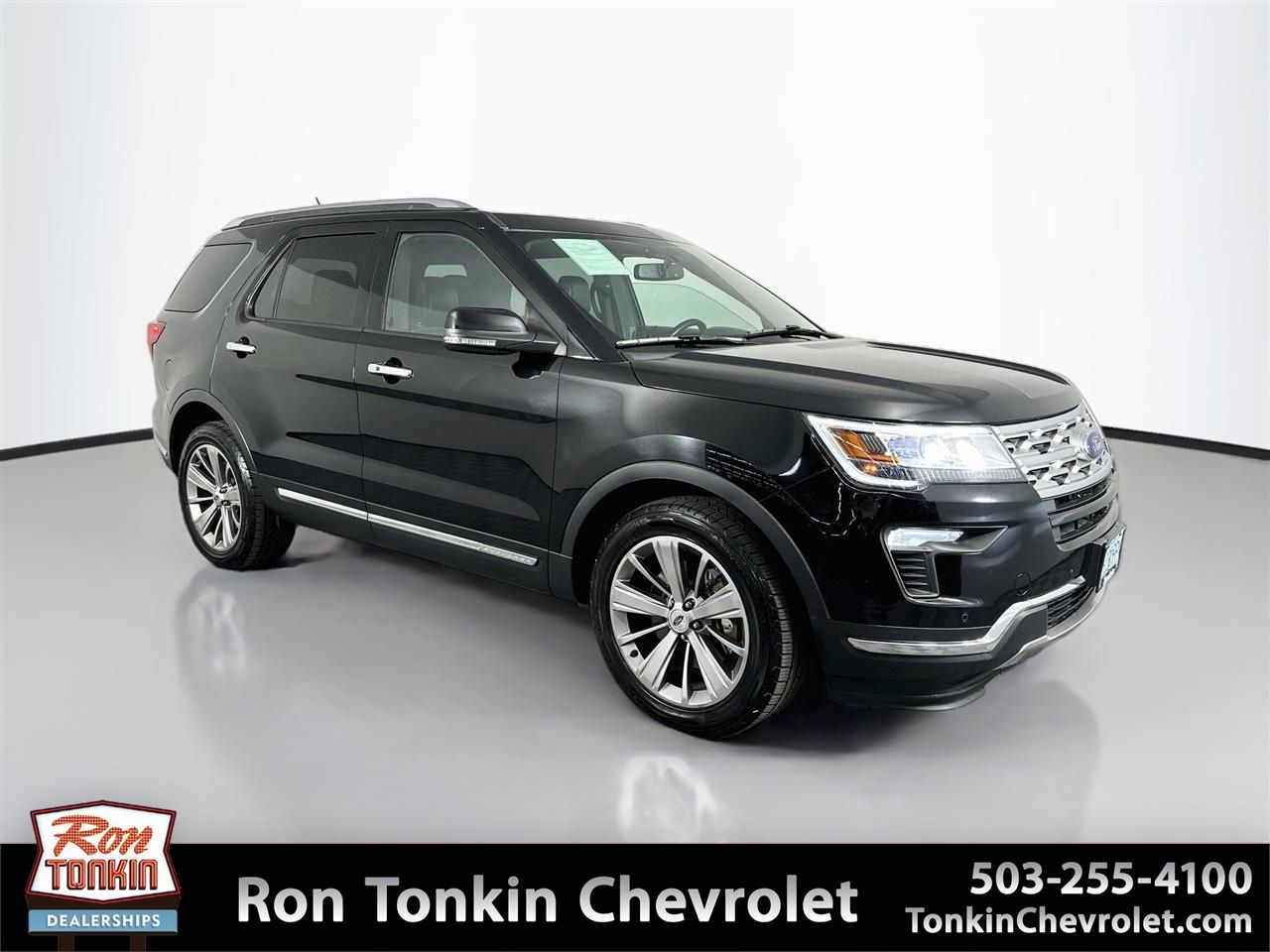 Shadow Black 2018 Ford Explorer SUV / Crossover All-Wheel Drive 6-Speed Automatic