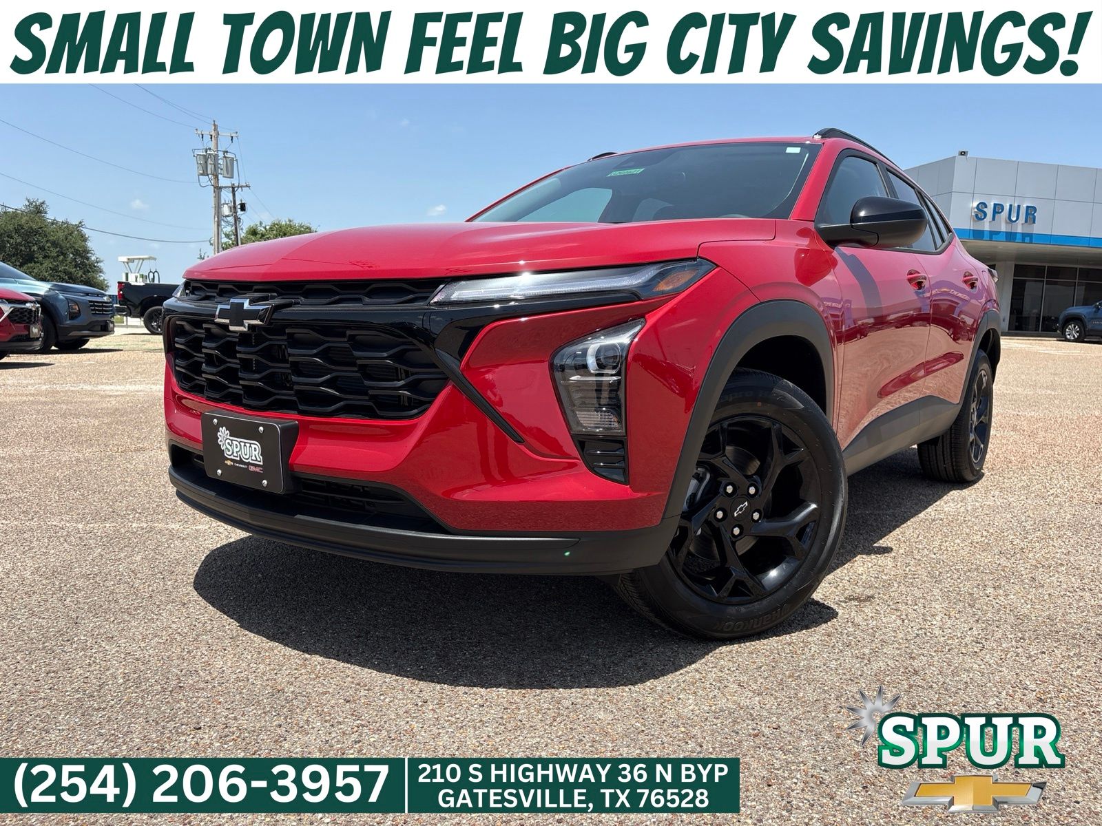 Apex Red 2026 Chevrolet Trax SUV / Crossover Front-Wheel Drive 6-Speed Automatic