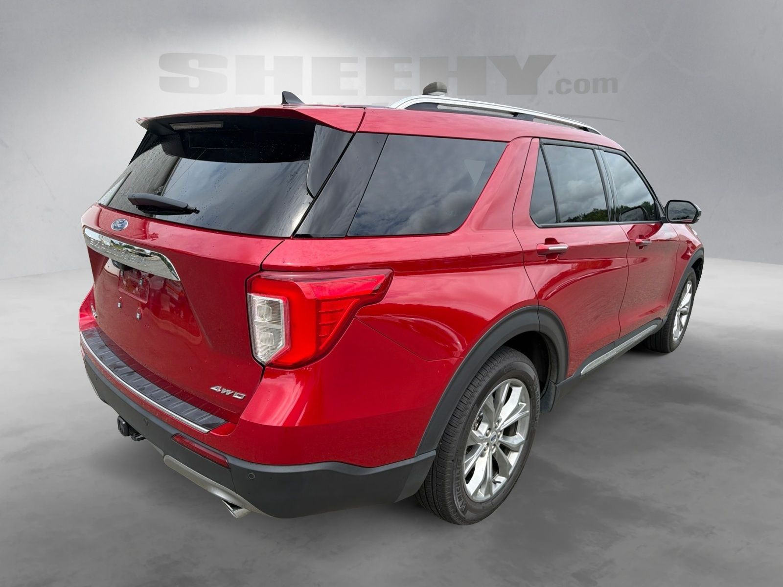 Certified Used 2023 Red Metallic Ford Limited image 14