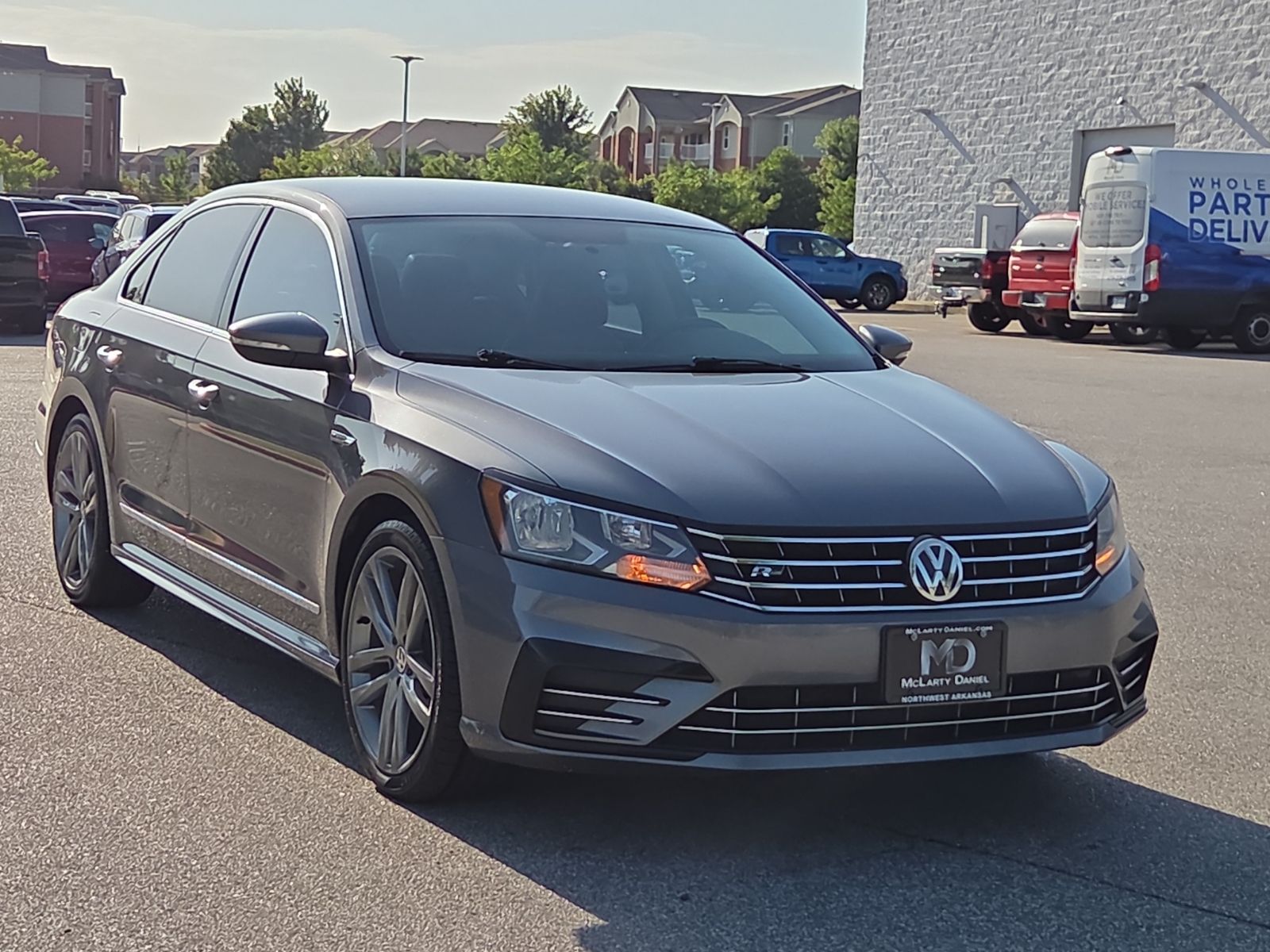 Platinum Gray Metallic 2017 Volkswagen Passat Sedan Front-Wheel Drive 6-Speed Automatic