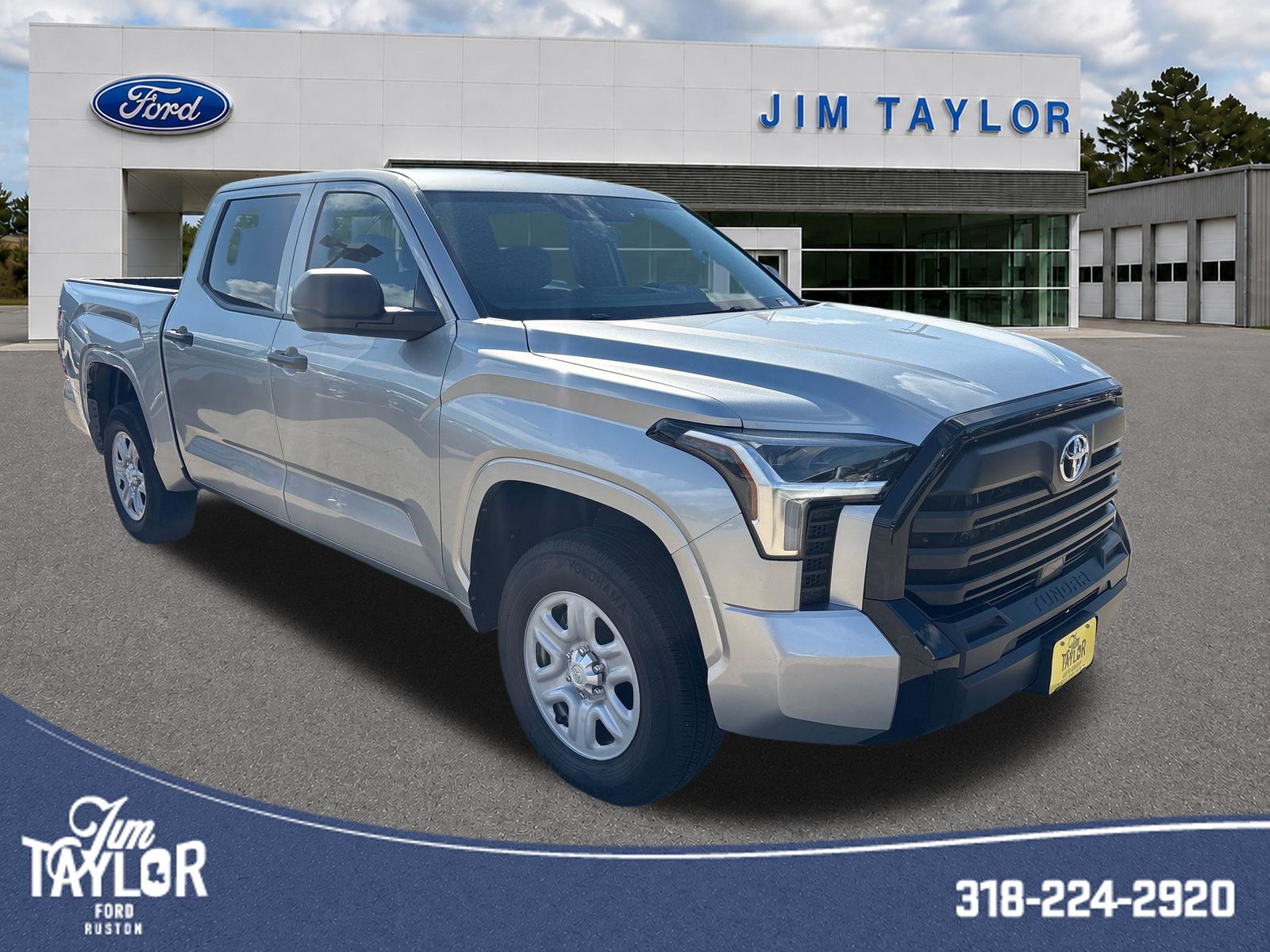 Celestial Silver Metallic 2025 Toyota Tundra Pickup Truck Four-Wheel Drive Automatic
