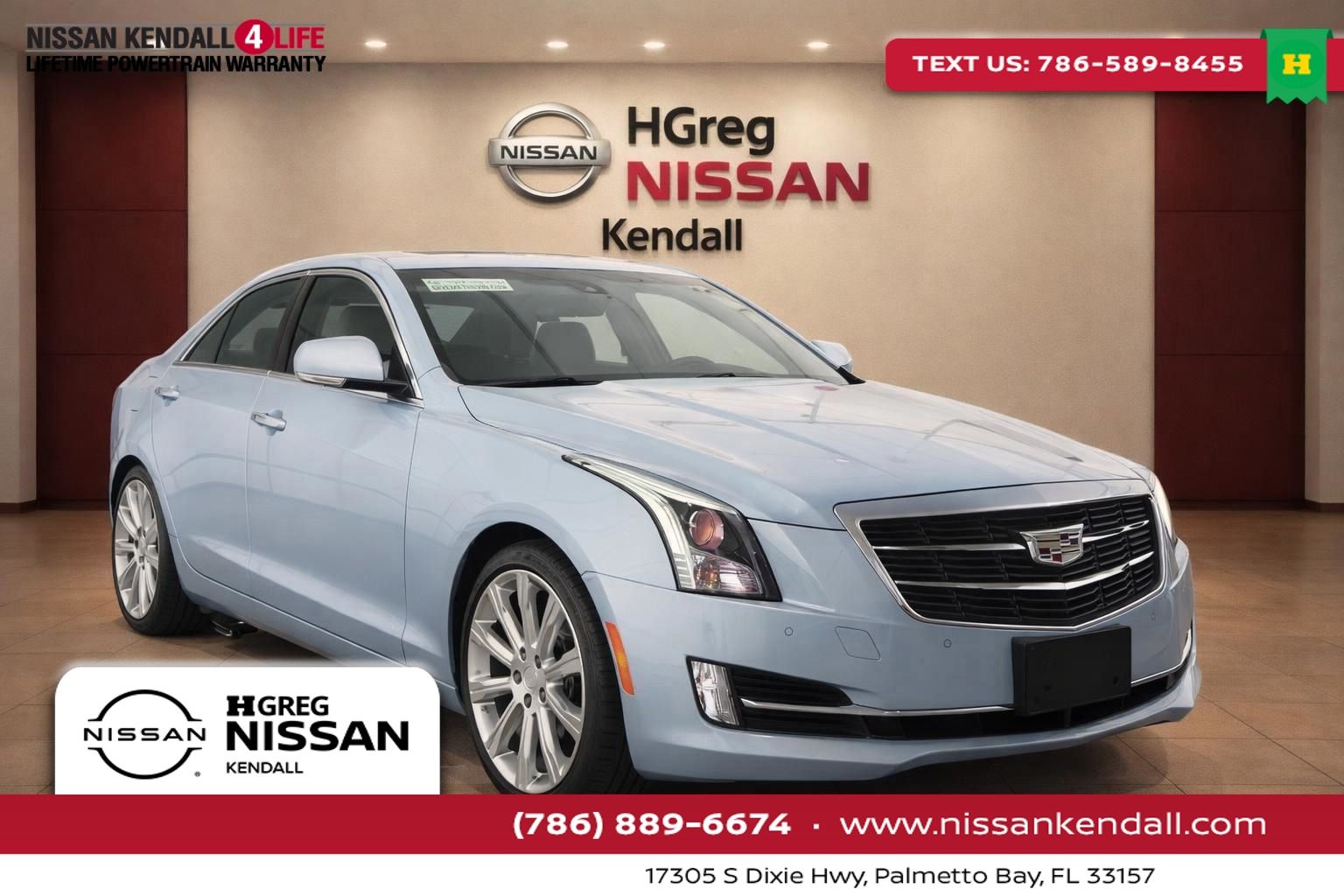 Moonlight 2017 Cadillac ATS 2.0T Luxury RWD Sedan Rear-Wheel Drive 8-Speed Automatic