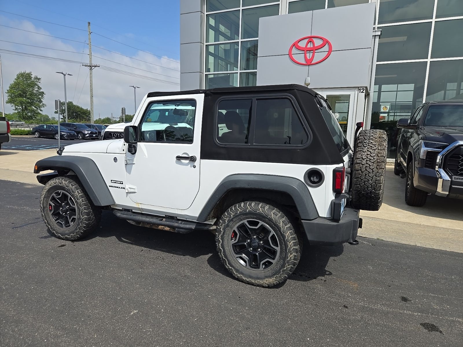 used 2014 Jeep Wrangler car, priced at $12,949