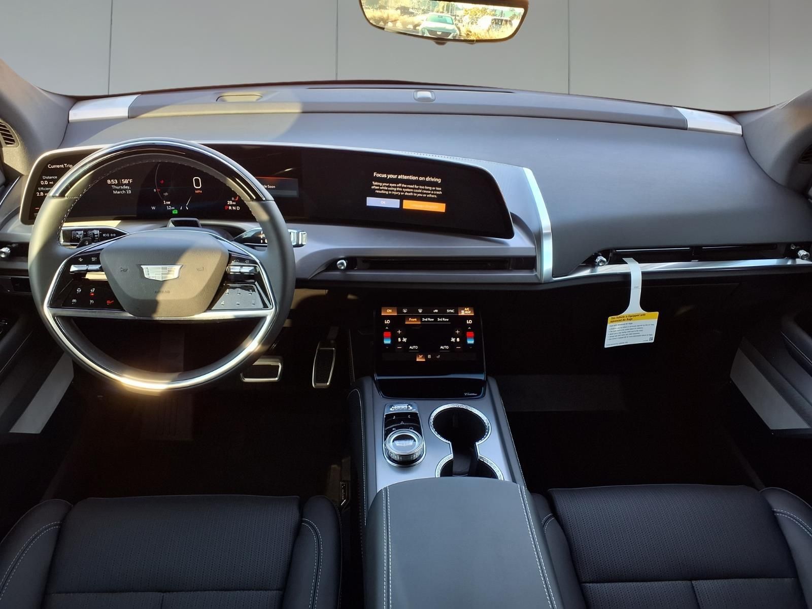 2026 Cadillac VISTIQ Sport White at Tom Peacock Cadillac