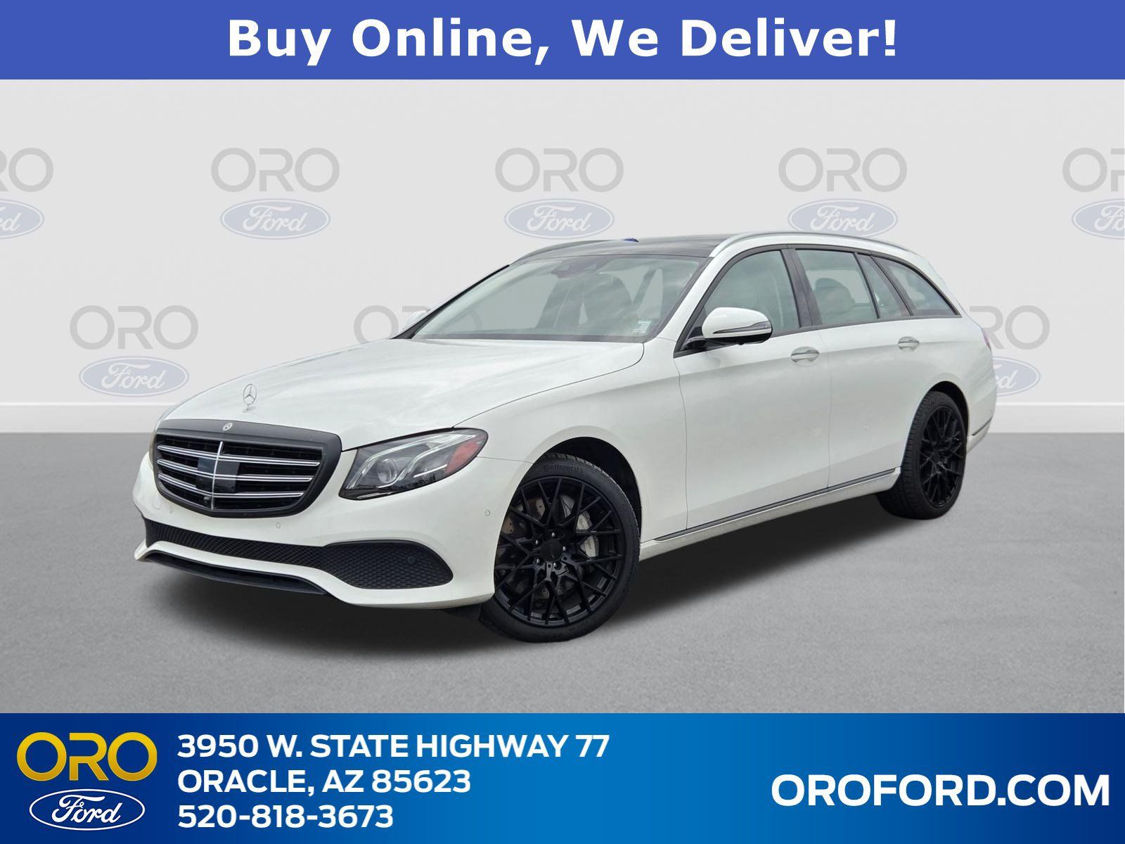 Polar White 2020 Mercedes-Benz E-Class Wagon All-Wheel Drive 9-Speed Automatic