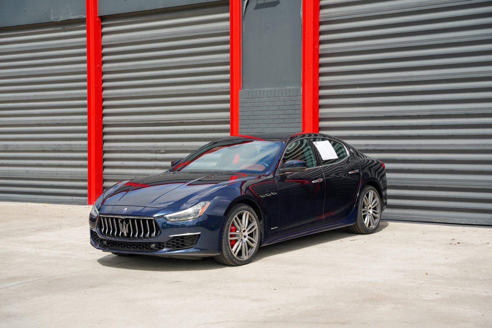Blue 2021 Maserati Ghibli S GranLusso RWD Sedan Rear-Wheel Drive 8-Speed Automatic