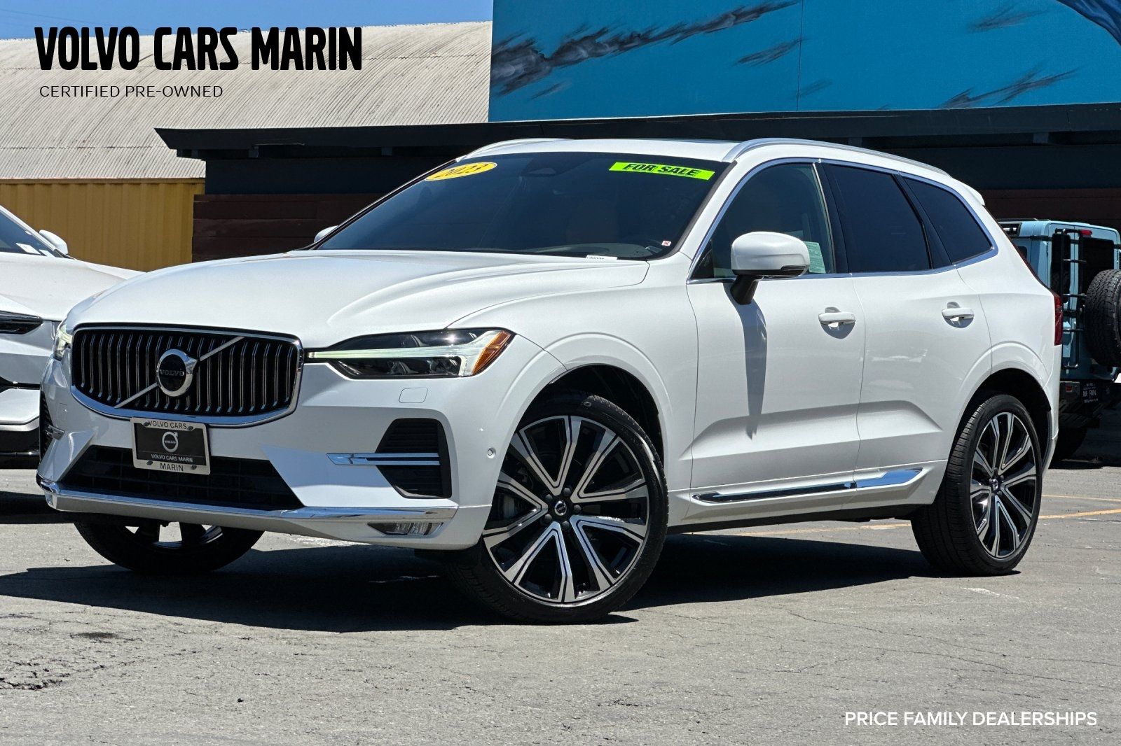 Crystal White 2023 Volvo XC60 SUV / Crossover All-Wheel Drive Automatic