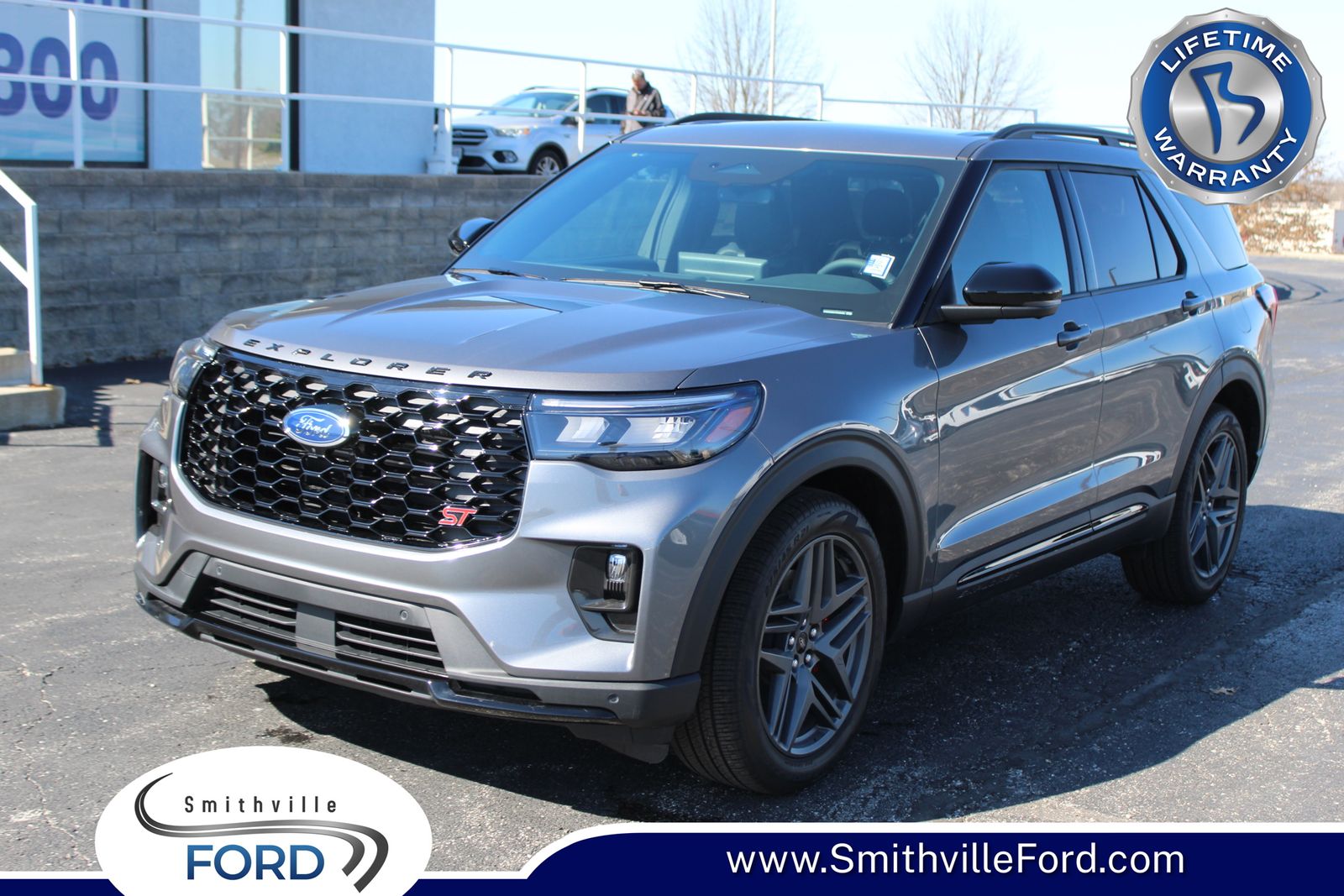 Gray Metallic 2026 Ford Explorer ST AWD SUV / Crossover All-Wheel Drive Automatic