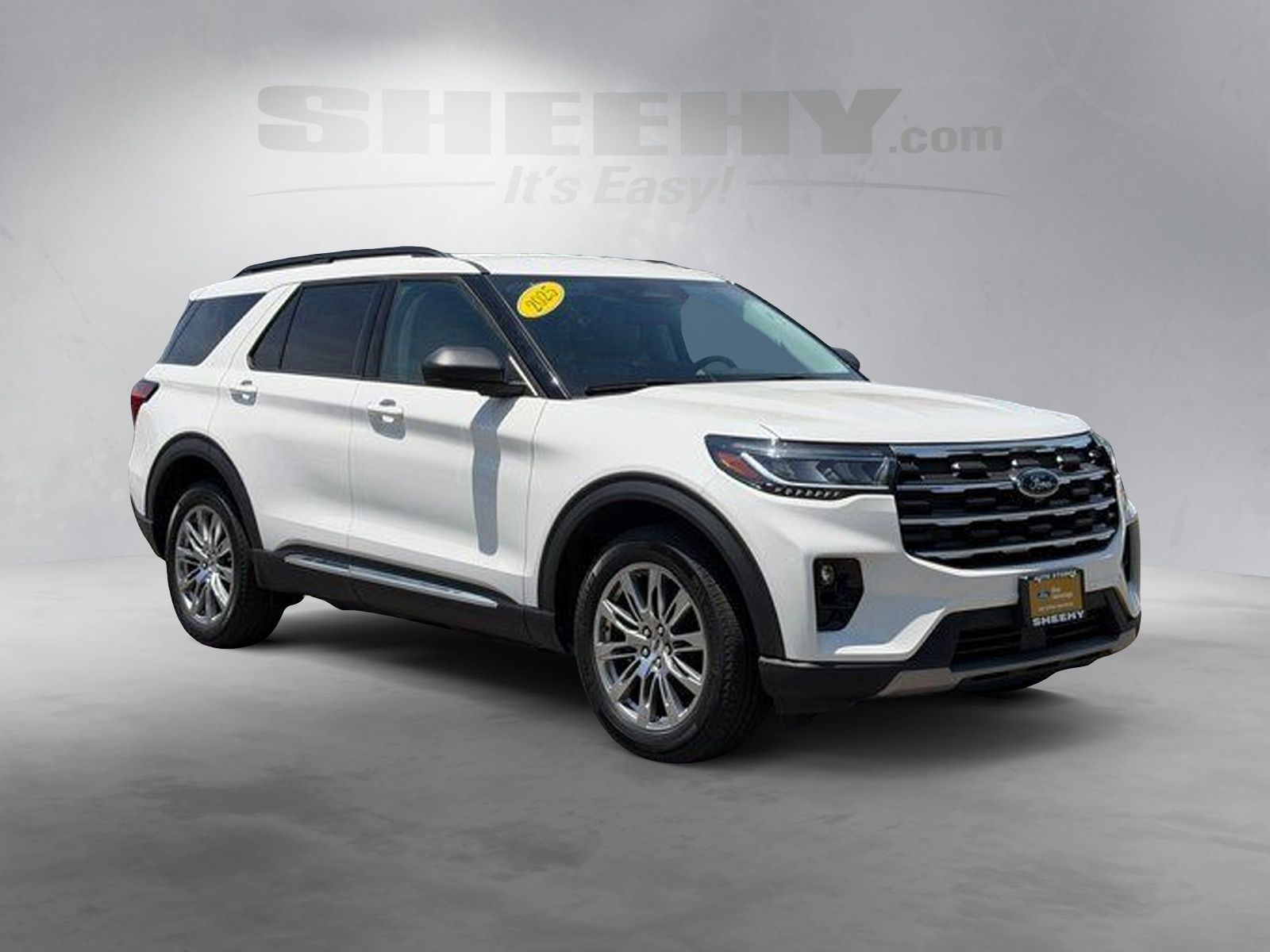 Certified Used 2025 White Metallic Ford Active image 2