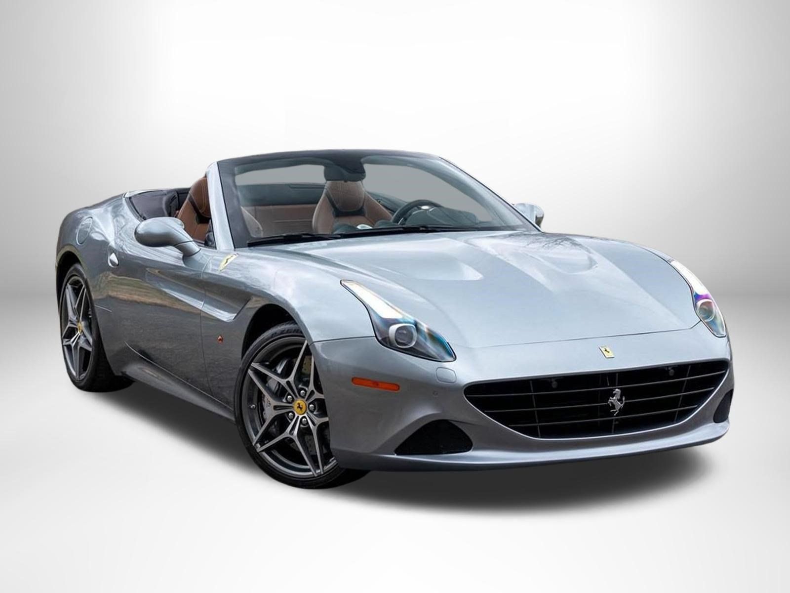 Grigio Titanio Metallizzato Metallic 2017 Ferrari California T Convertible Rear-Wheel Drive 7-Speed Manual