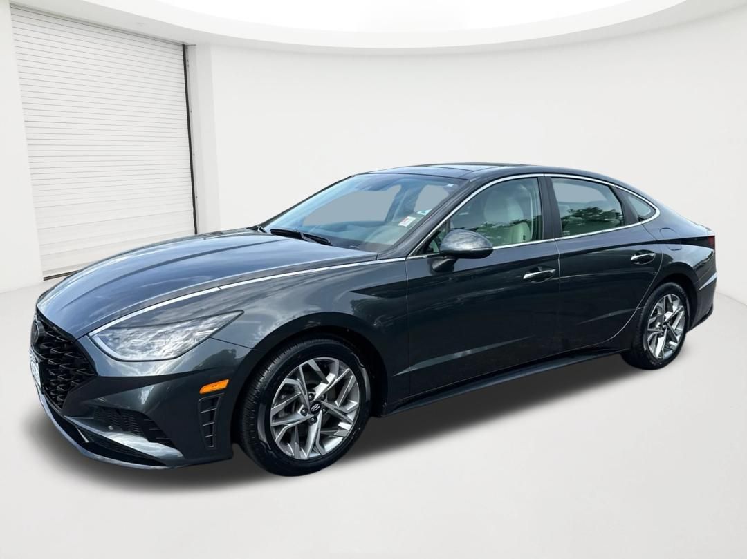 Portofino Gray 2023 Hyundai Sonata Sedan Front-Wheel Drive 8-Speed Automatic