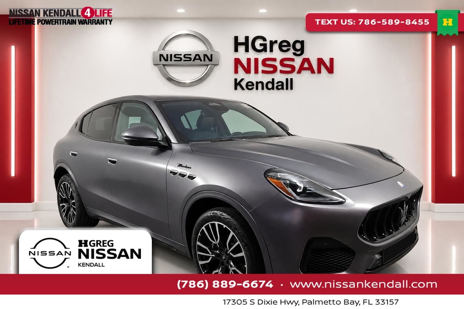 Gray 2023 Maserati Grecale SUV / Crossover All-Wheel Drive 8-Speed Automatic