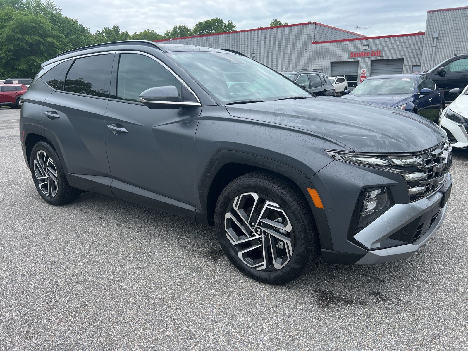 Ecotronic Gray 2026 Hyundai Tucson Limited FWD SUV / Crossover Front-Wheel Drive 8-Speed Automatic