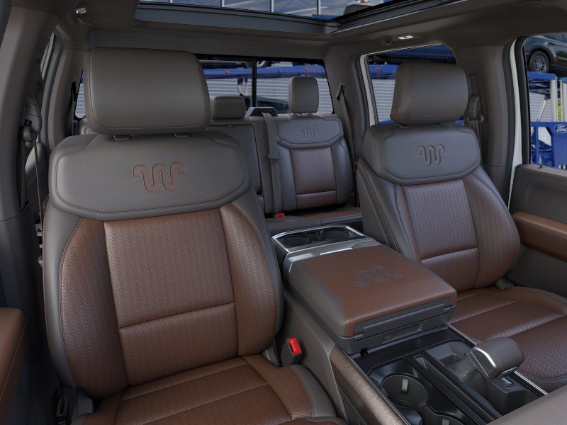 New 2026 Star White Metallic Tri-Coat Ford King Ranch image 10