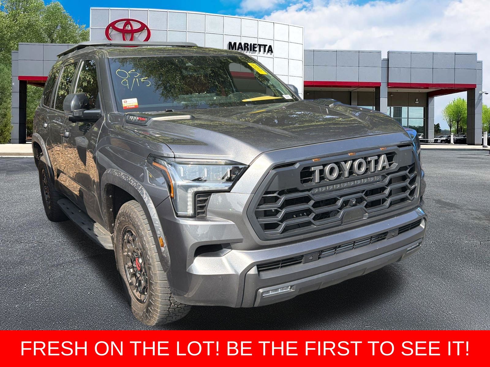 Magnetic Gray Metallic 2026 Toyota Sequoia SUV / Crossover Four-Wheel Drive Automatic