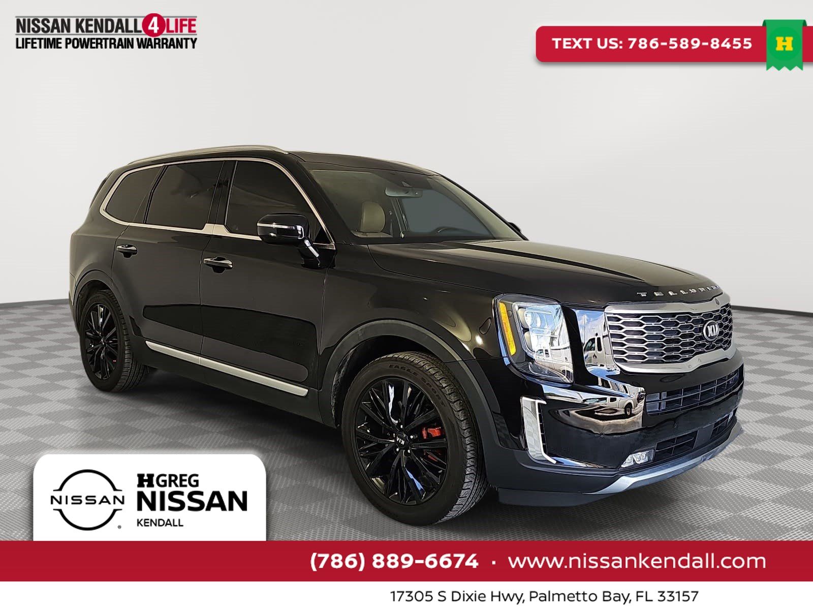 Black Copper 2021 Kia Telluride SUV / Crossover Front-Wheel Drive 8-Speed Automatic