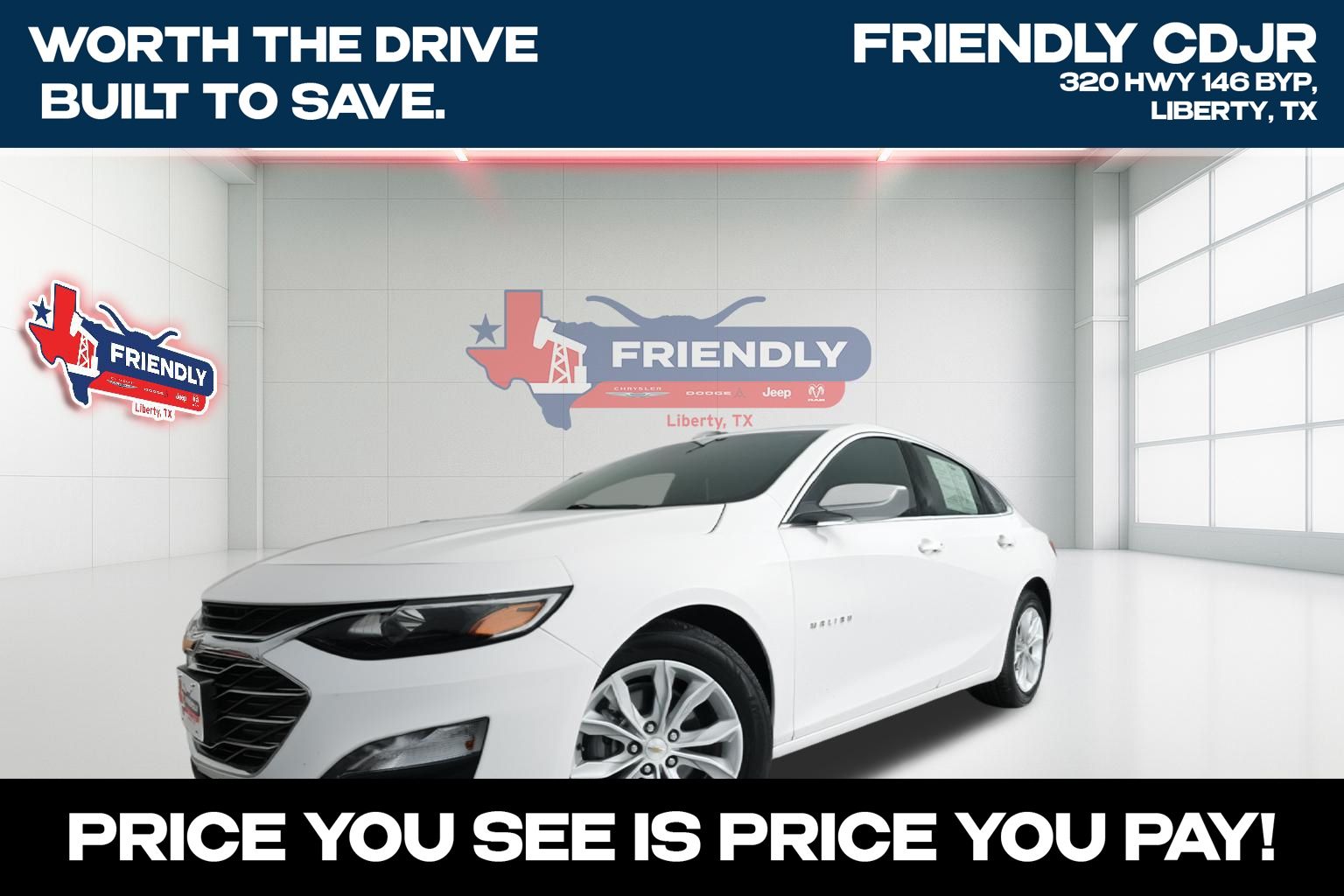 2024 Chevrolet Malibu LT with 1LT FWD