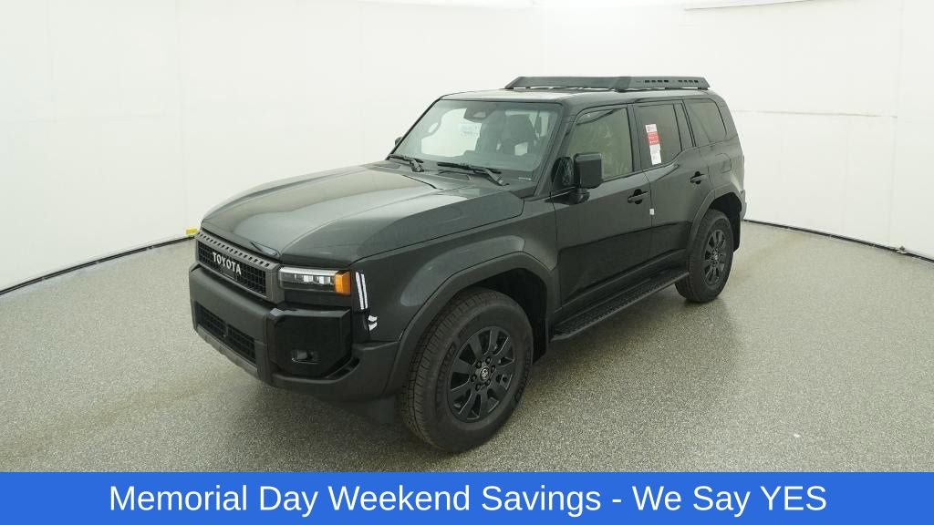 Black 2026 Toyota Land Cruiser 4WD SUV / Crossover Four-Wheel Drive 8-Speed Automatic