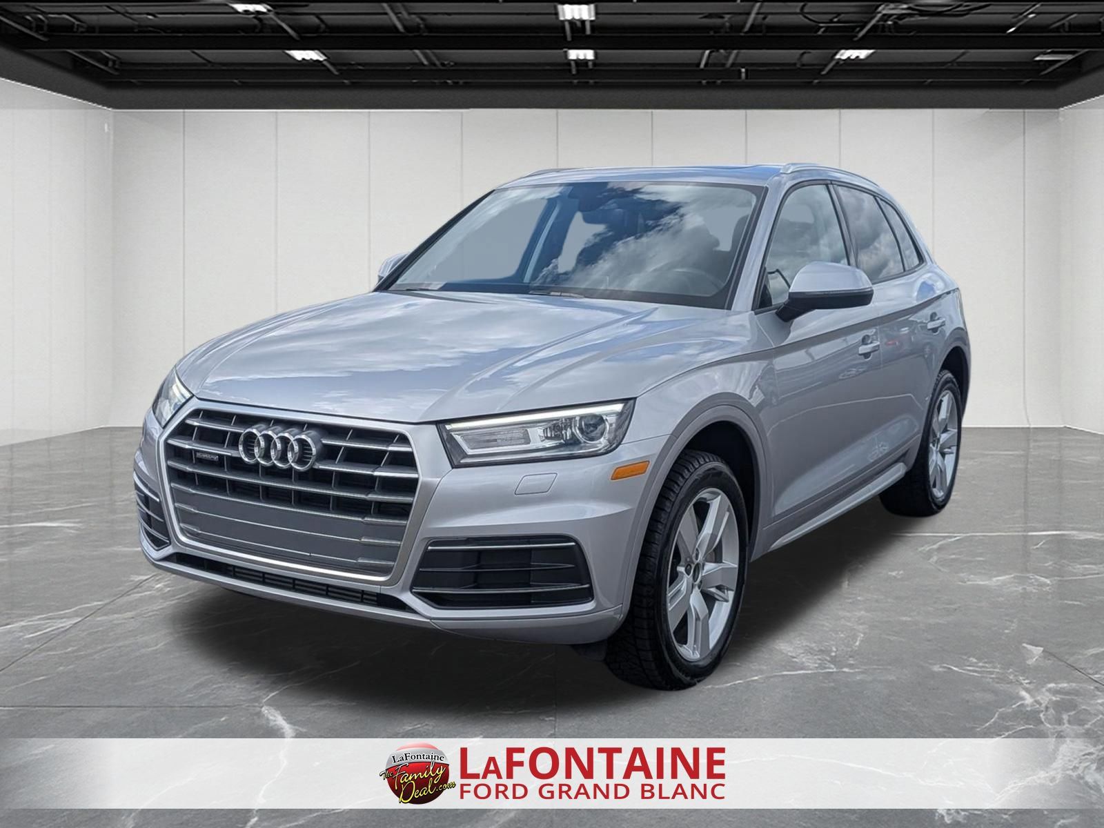 Silver Metallic 2018 Audi Q5 2.0 TFSI quattro Premium SUV / Crossover All-Wheel Drive 7-Speed Automatic