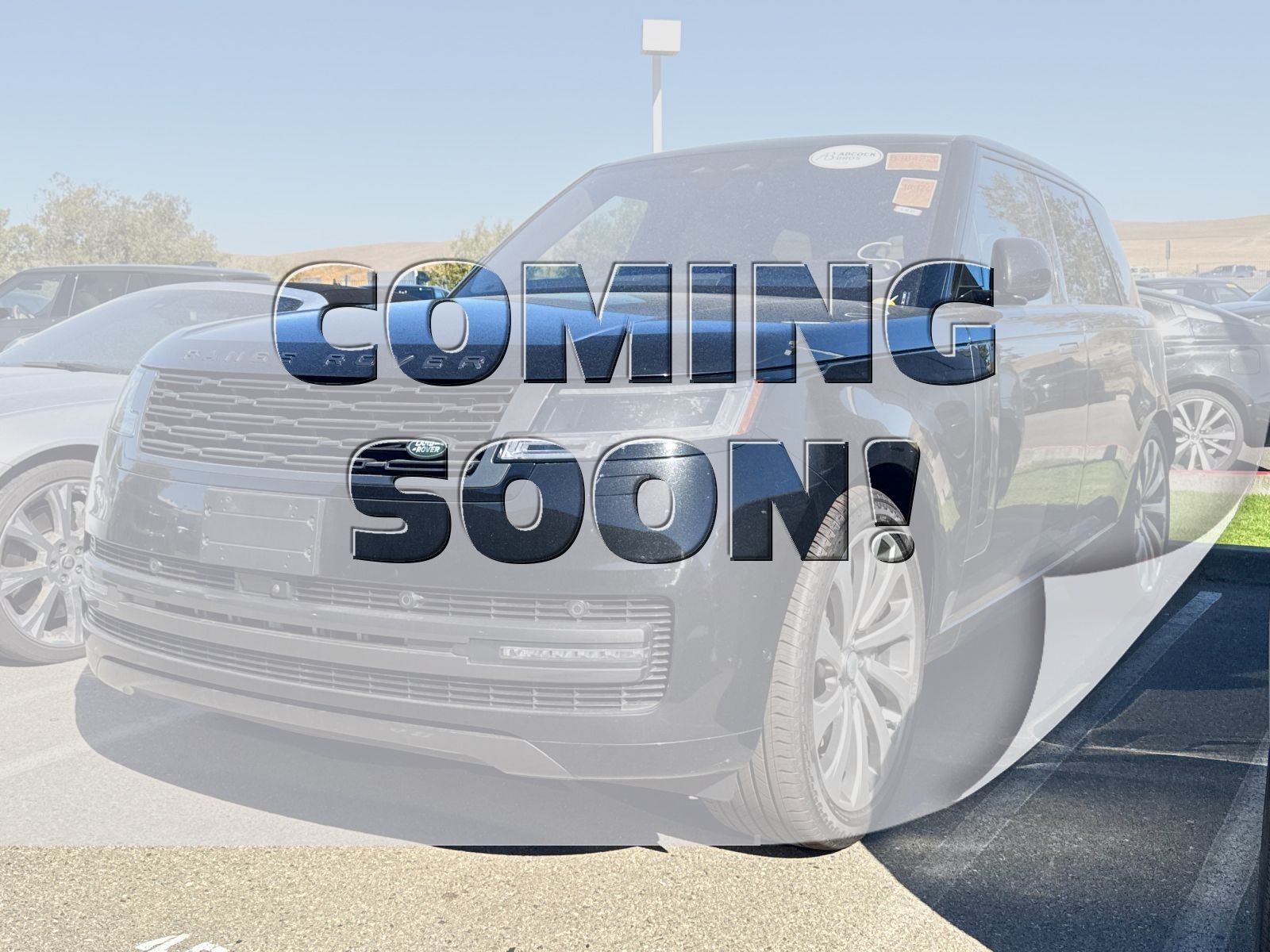 Santorini Black Metallic 2023 Land Rover Range Rover SUV / Crossover All-Wheel Drive 8-Speed Automatic