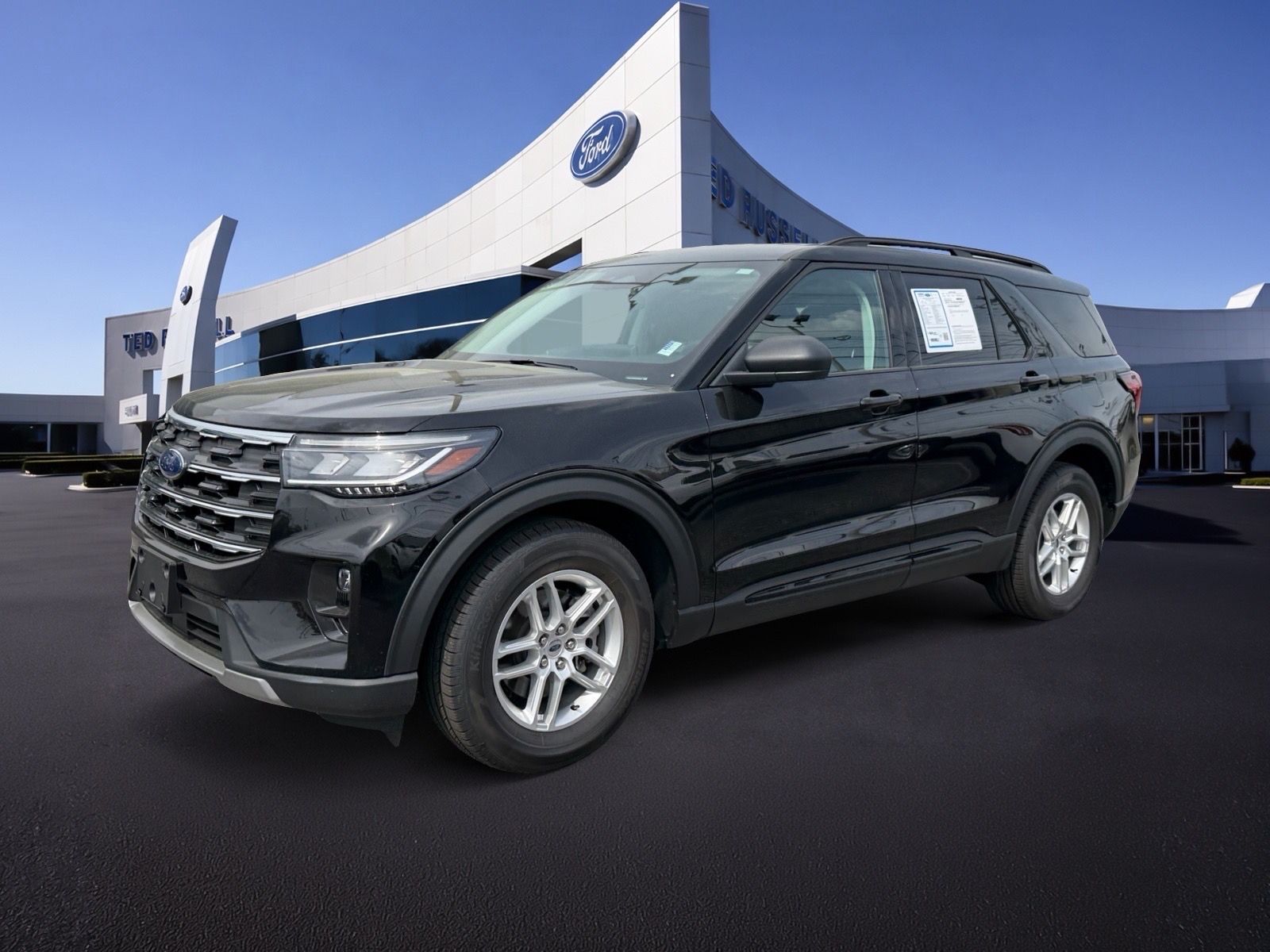 Black Metallic 2026 Ford Explorer Active RWD SUV / Crossover Rear-Wheel Drive Automatic