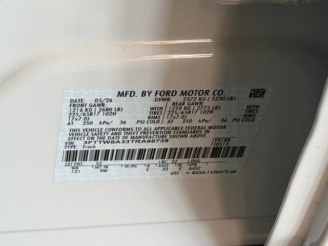 New 2026 Oxford White Ford XL image 33