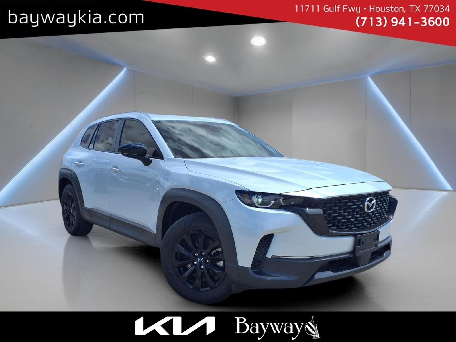White (Wind Chill Pearl) 2024 Mazda CX-50 2.5 S Premium AWD SUV / Crossover All-Wheel Drive 6-Speed Automatic