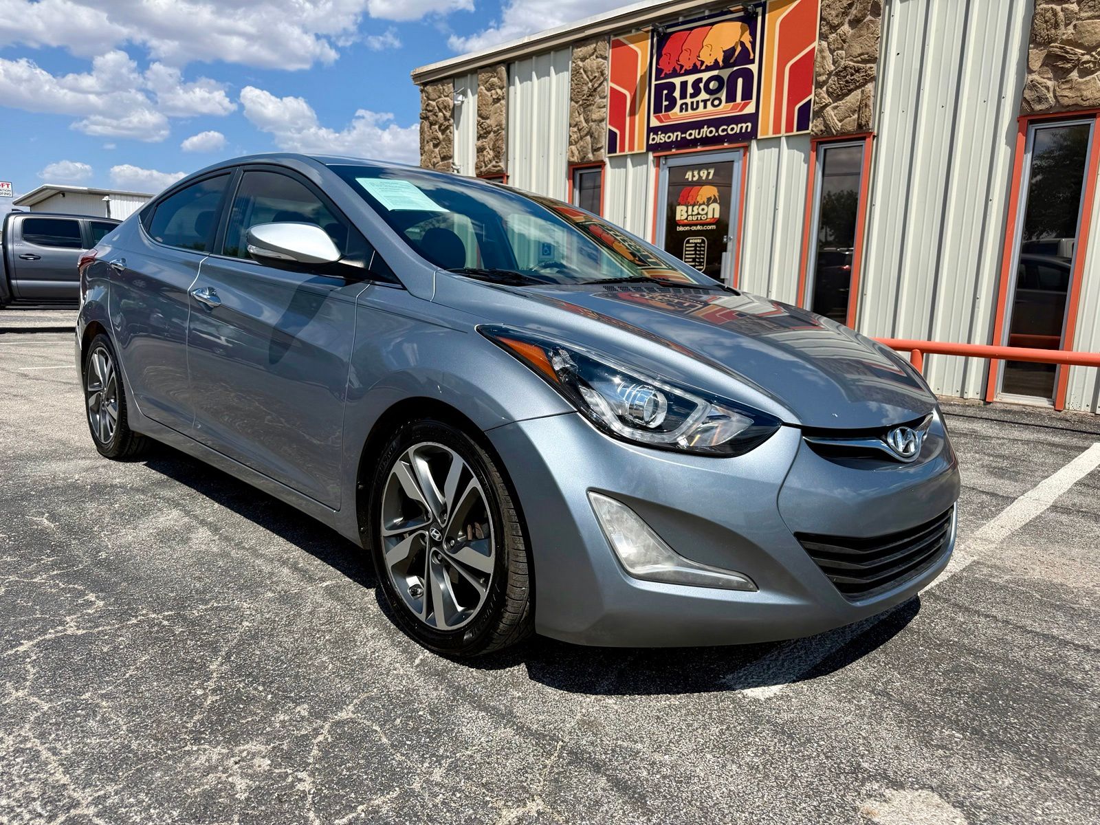 Shale Gray Metallic 2015 Hyundai Elantra Sedan Front-Wheel Drive 6-Speed Automatic