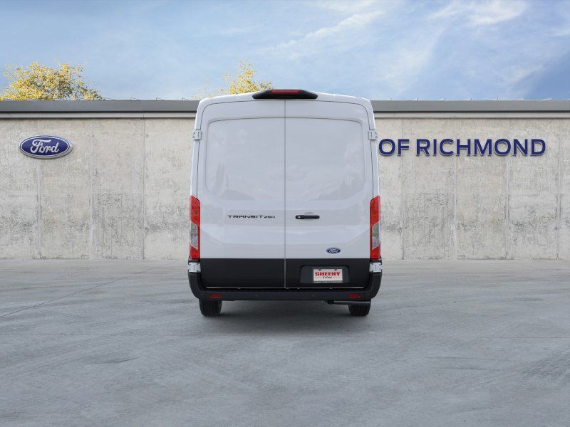 New 2026 Oxford White Ford Mid Roof Cargo Van image 6