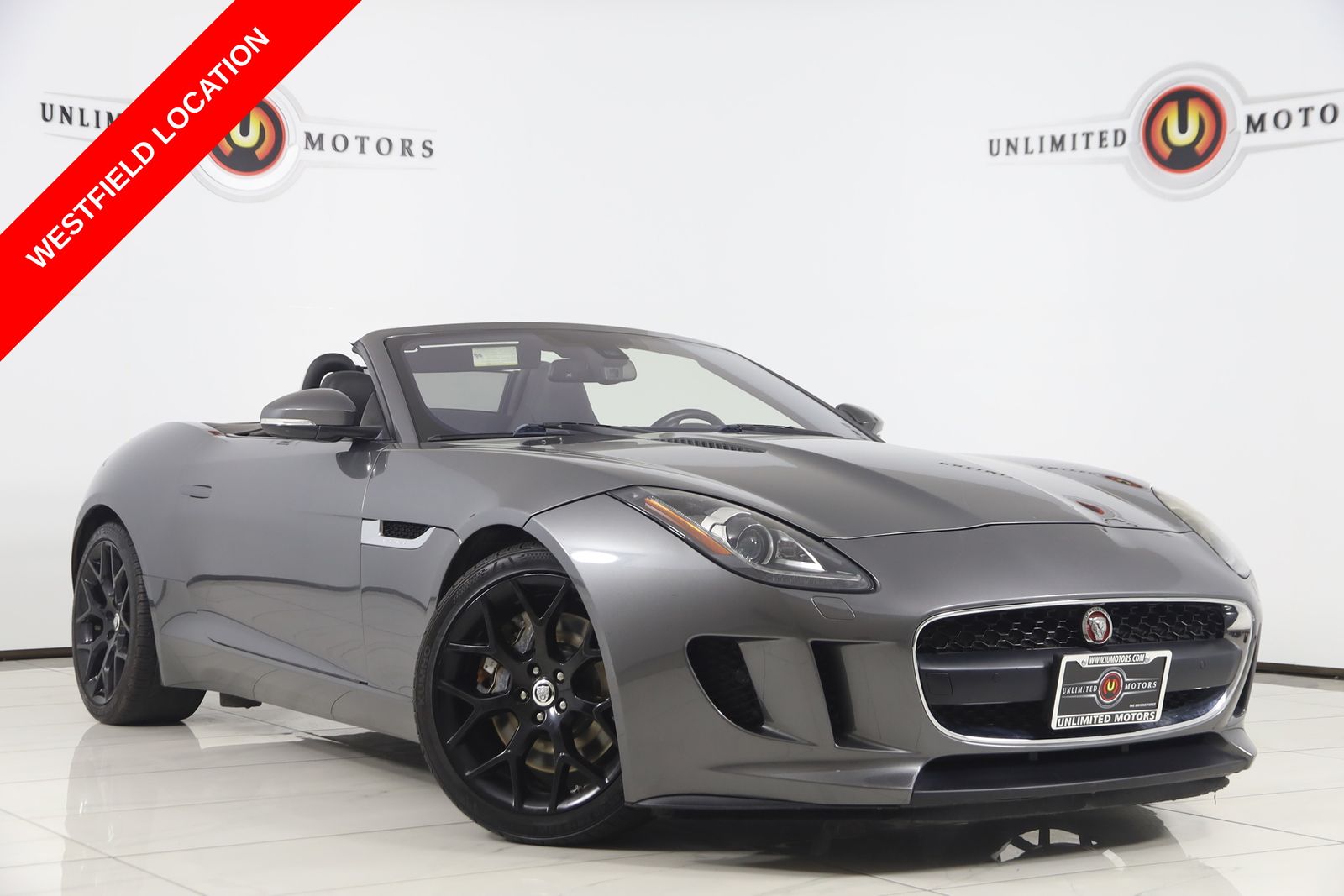 Ammonite Gray Metallic 2017 Jaguar F-TYPE Convertible Rear-Wheel Drive 8-Speed Automatic