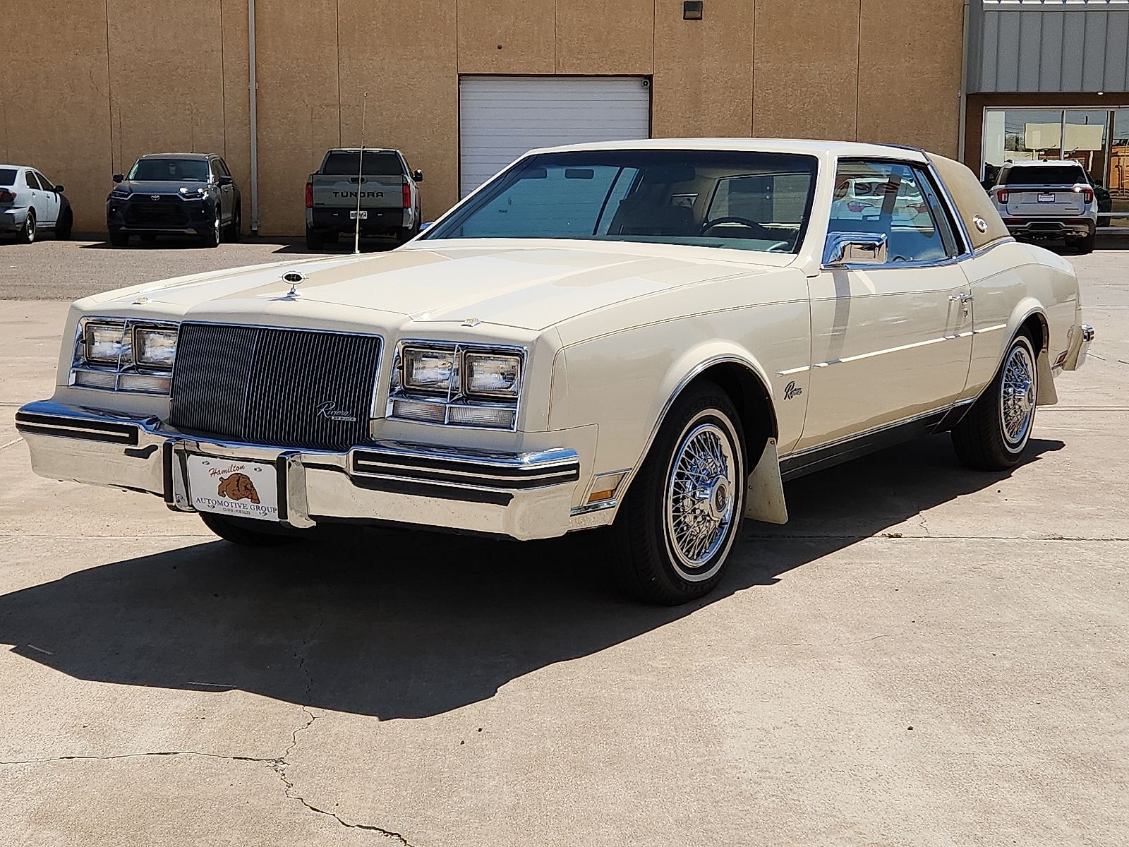 Brown (Tan) 1984 Buick Riviera Coupe RWD Coupe Rear-Wheel Drive 4-Speed Automatic
