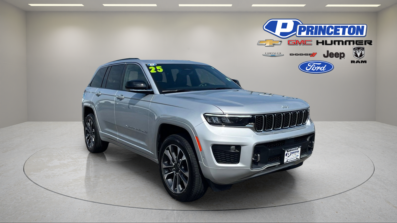 Silver Zynith 2025 Jeep Grand Cherokee SUV / Crossover Four-Wheel Drive 8-Speed Automatic