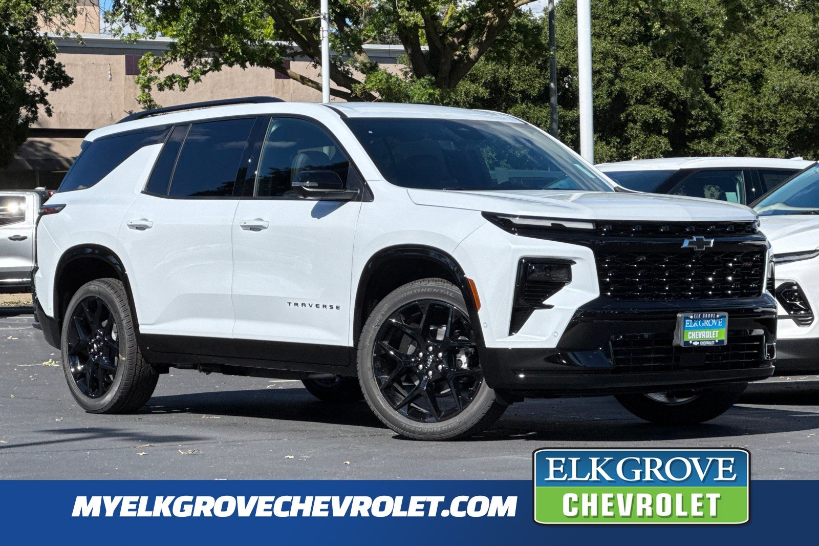 Polar White 2026 Chevrolet Traverse SUV / Crossover Four-Wheel Drive 8-Speed Automatic