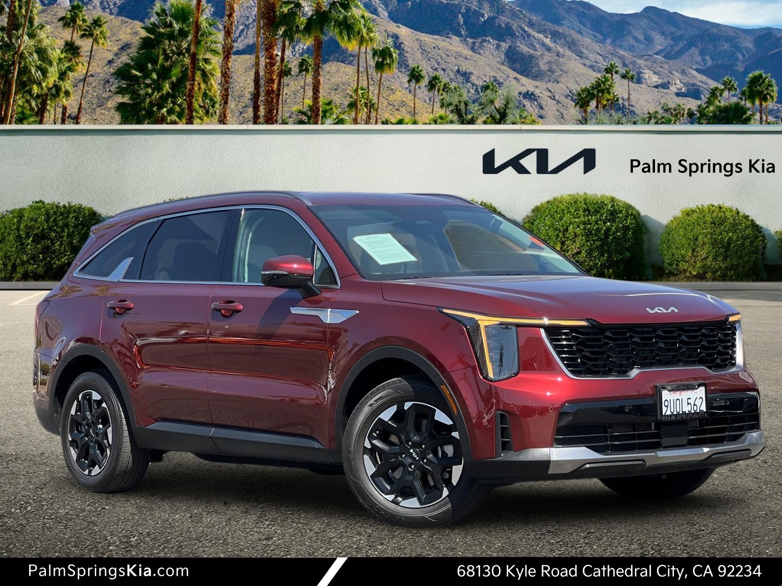 Dawning Red 2025 Kia Sorento SUV / Crossover Front-Wheel Drive 8-Speed Automatic