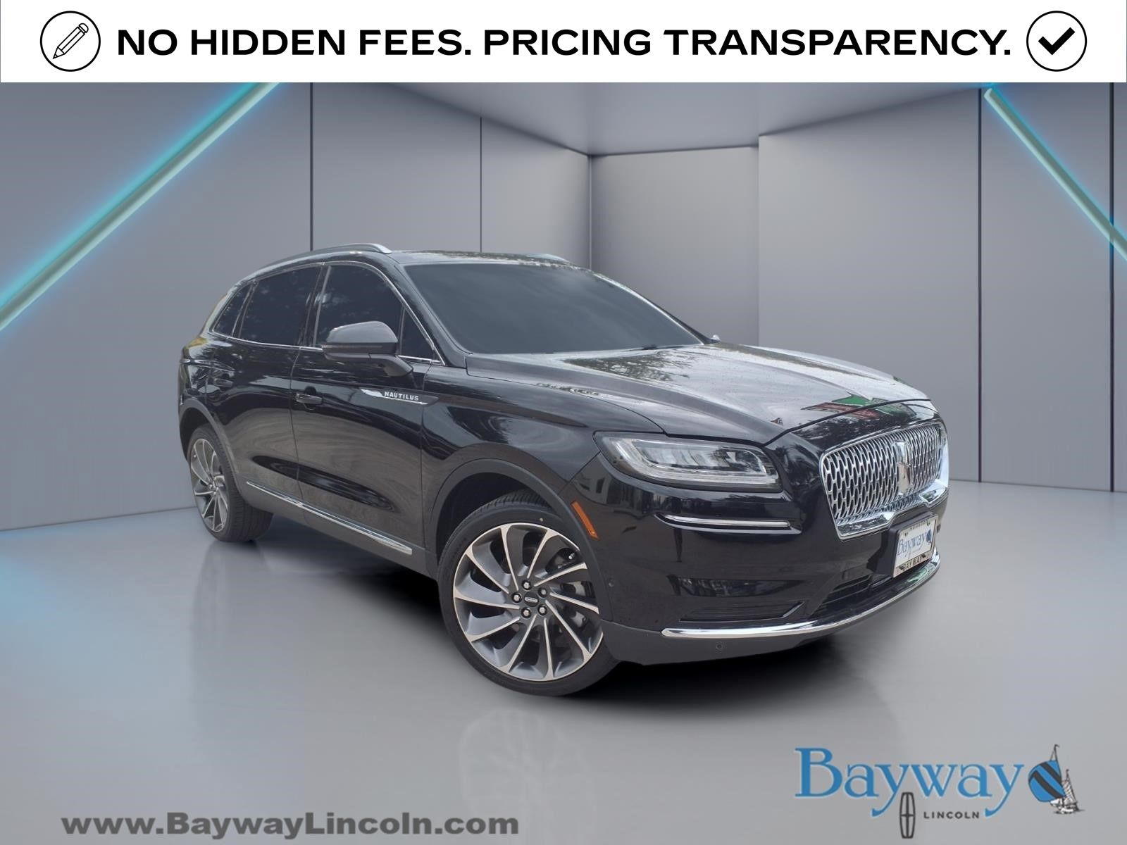Black Metallic 2022 Lincoln Nautilus SUV / Crossover All-Wheel Drive 8-Speed Automatic