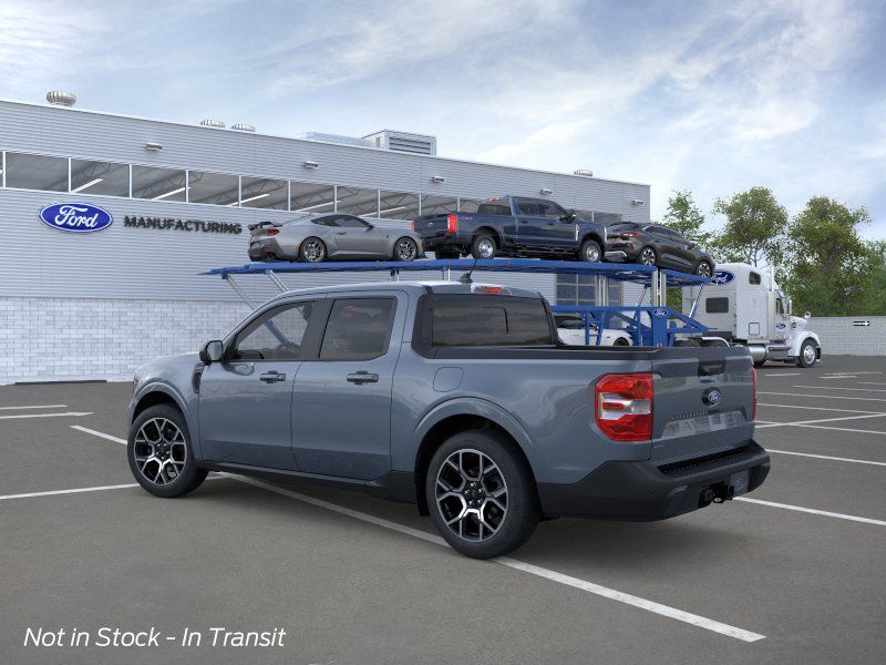 New 2026 Azure Gray Metallic Tri-Coat Ford Lariat image 4