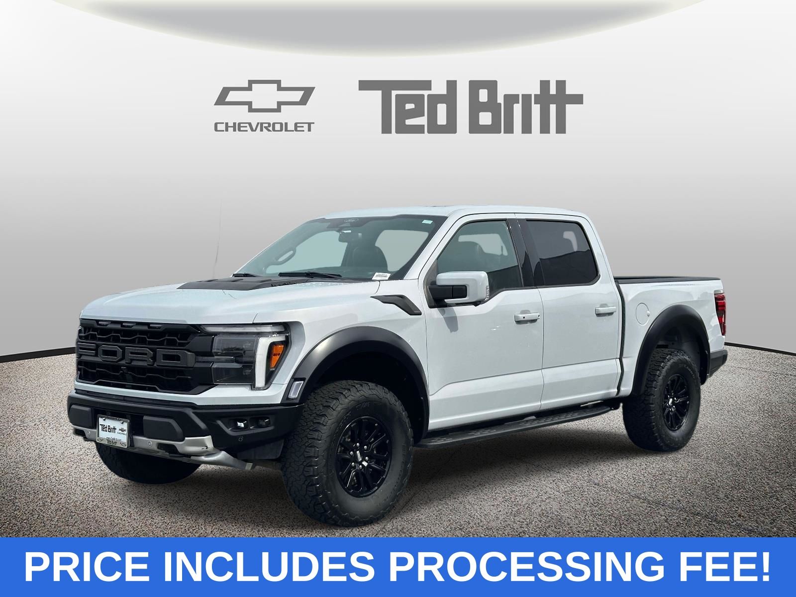 White Metallic 2025 Ford F-150 Pickup Truck Four-Wheel Drive Automatic
