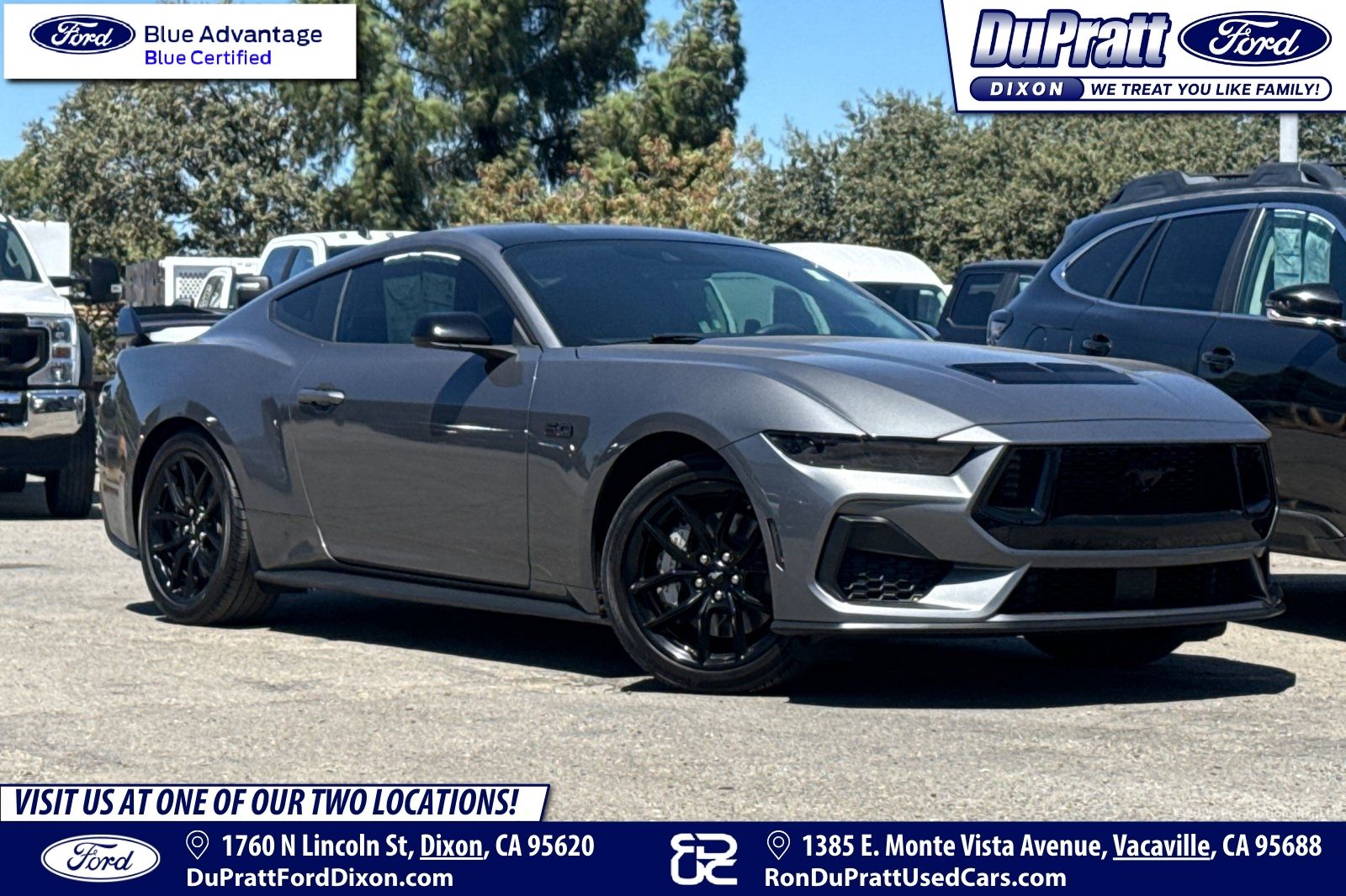 Gray Metallic 2025 Ford Mustang Coupe Rear-Wheel Drive Automatic