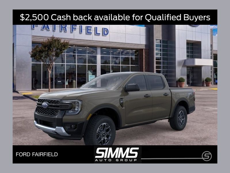 Marsh Gray 2026 Ford Ranger Pickup Truck Four-Wheel Drive Automatic