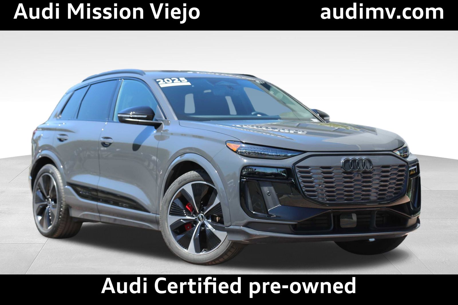 Gray 2025 Audi SQ6 e-tron SUV / Crossover All-Wheel Drive Automatic