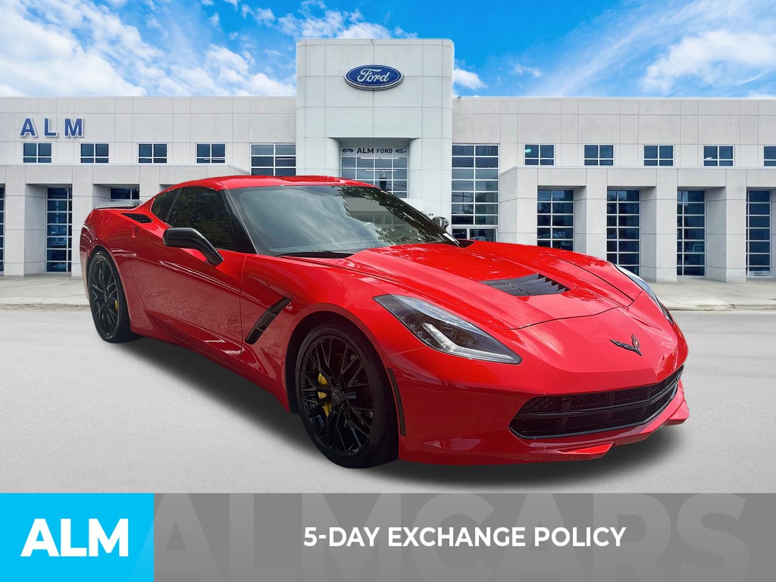 Used 2017 Red Chevrolet Stingray Z51 image 3