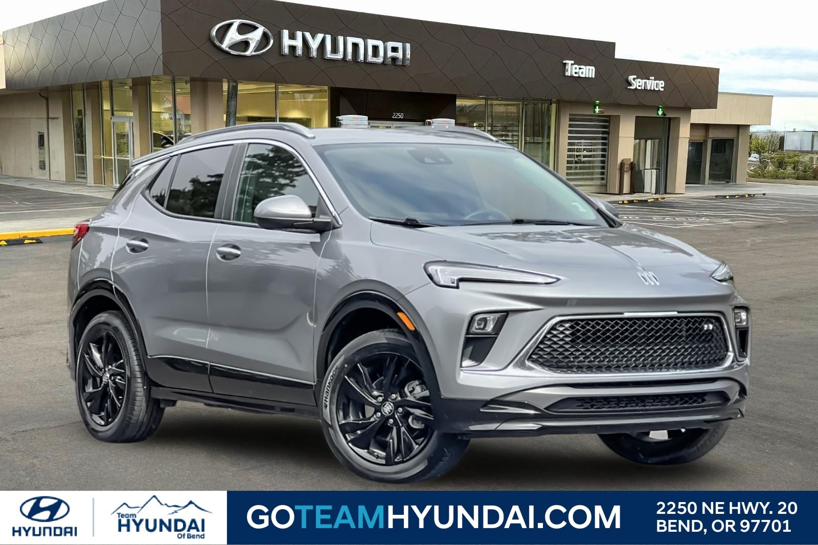 Moonstone Gray Metallic 2024 Buick Encore GX Sport Touring AWD SUV / Crossover All-Wheel Drive 9-Speed Automatic