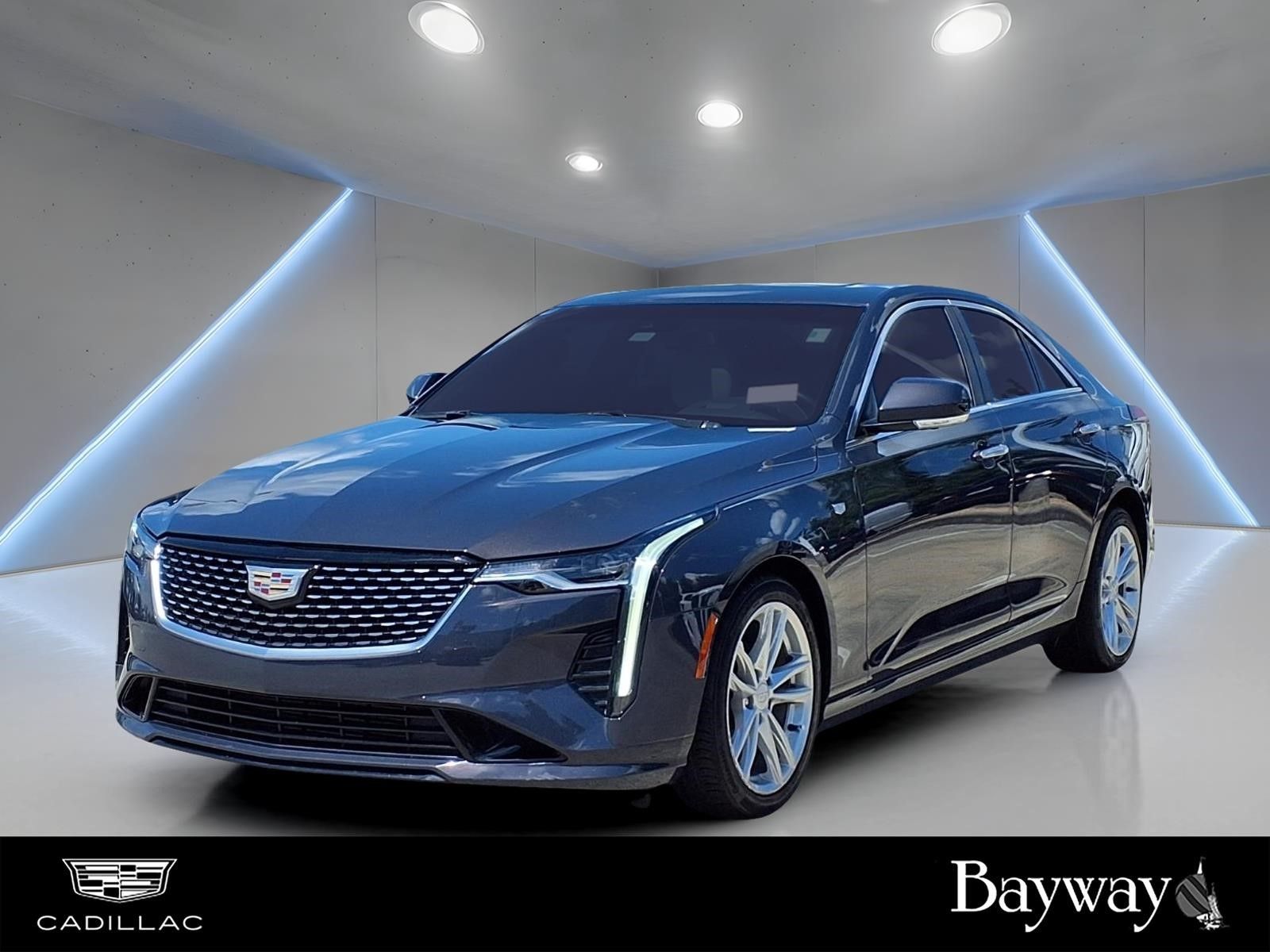 Midnight Sky Metallic 2024 Cadillac CT4 Sedan Rear-Wheel Drive 8-Speed Automatic