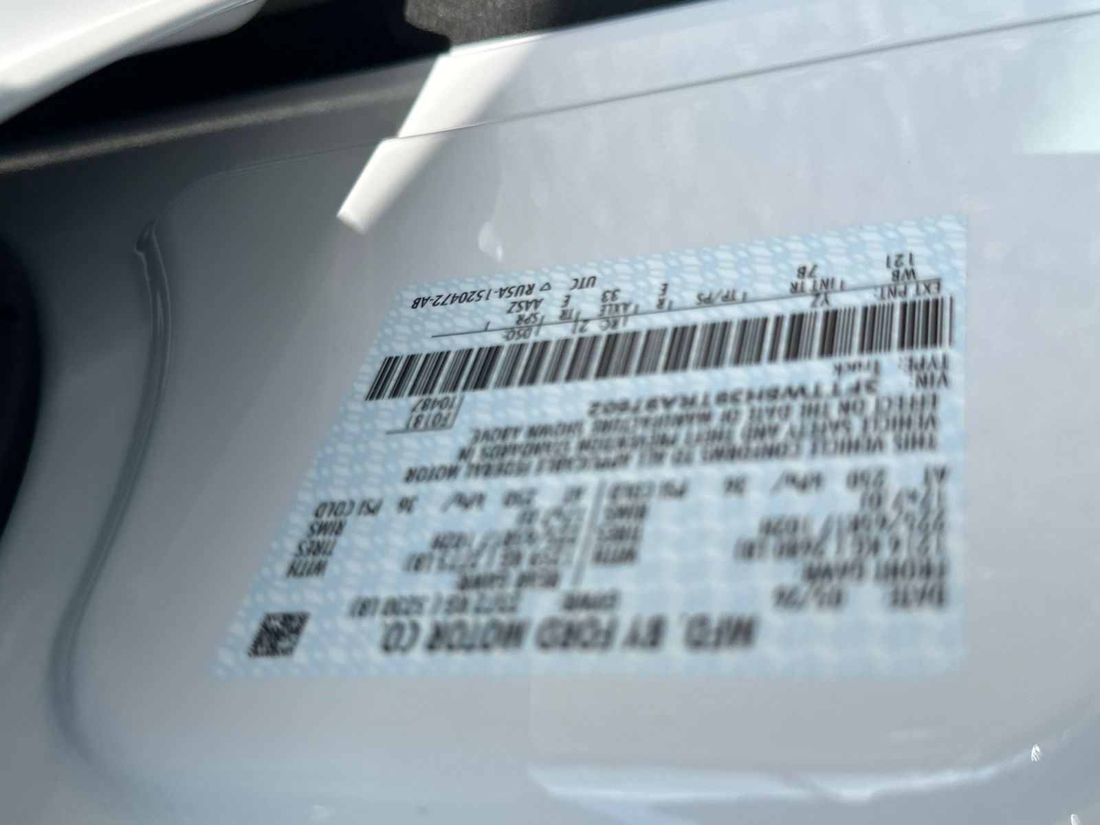 New 2026 White Ford XLT image 34