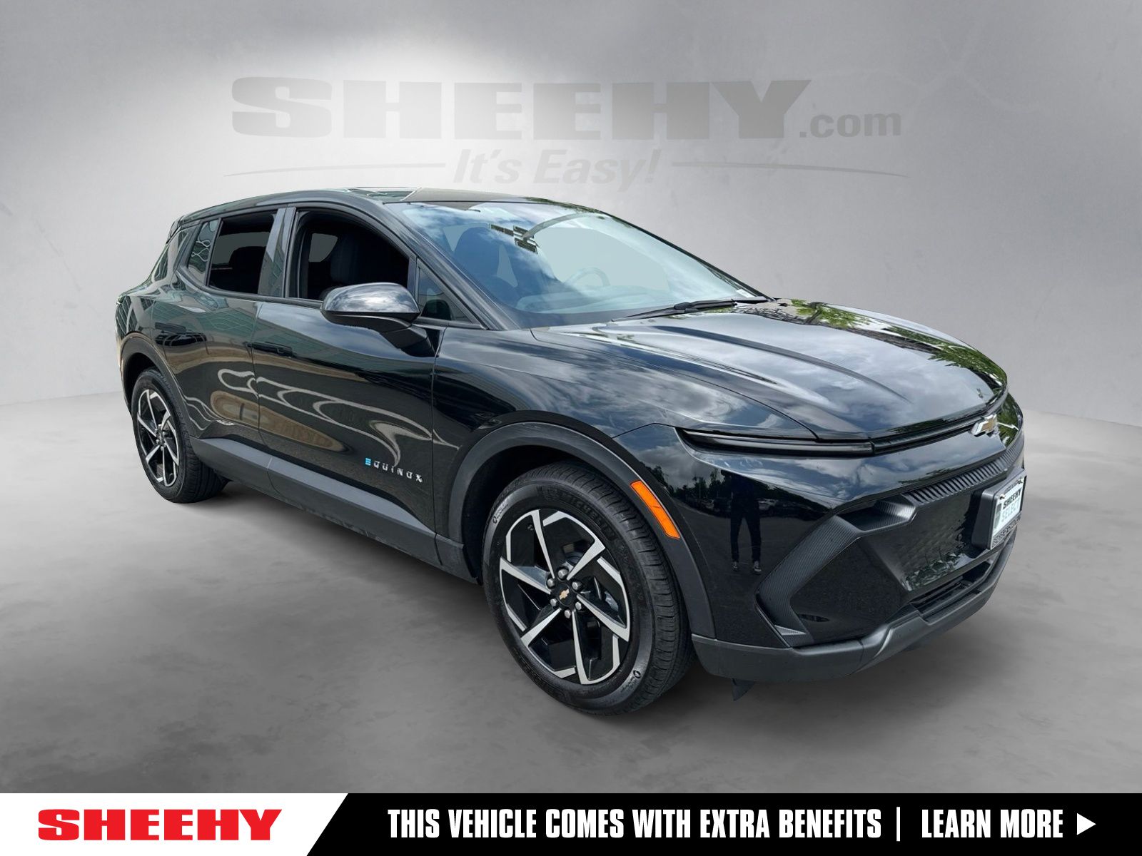 Black 2025 Chevrolet Equinox EV SUV / Crossover Front-Wheel Drive 1-Speed Automatic