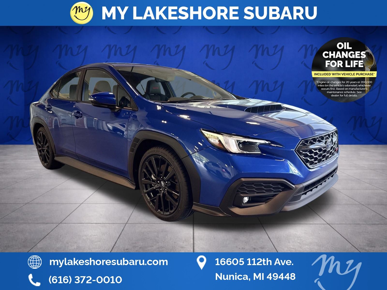 WR Blue Pearl 2026 Subaru WRX Limited AWD Sedan All-Wheel Drive 6-Speed Manual